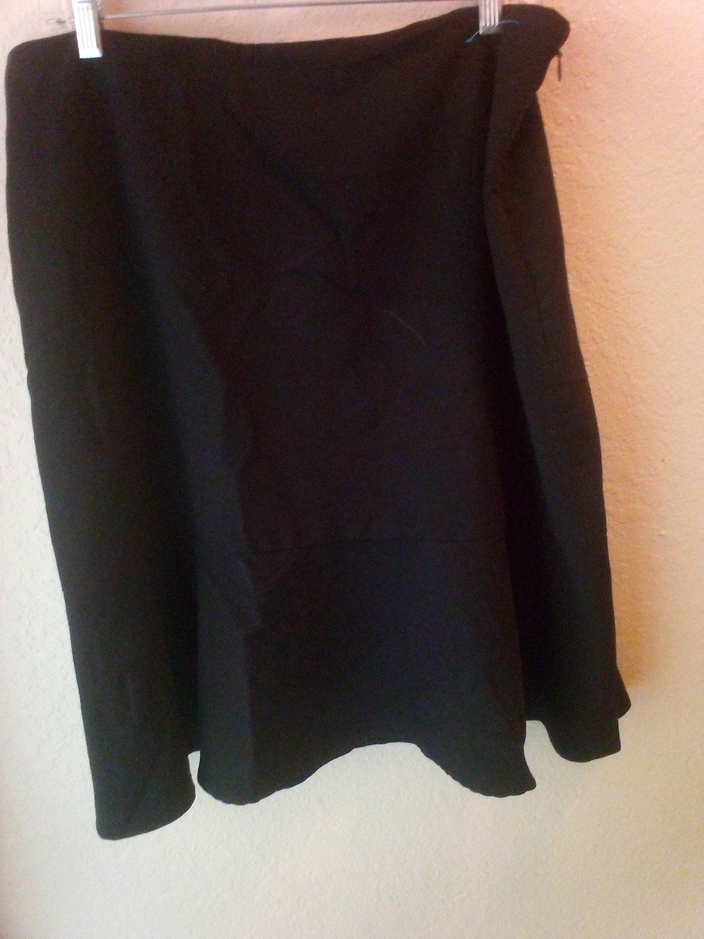 Worthington Black A-Line Flared Skirt